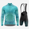 Men’s Long Sleeve Cycling Jersey Quick‑Dry Set