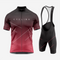 Pro-Fit Men’s Cycling Kit – Road Cycling Apparel Dark Pink
