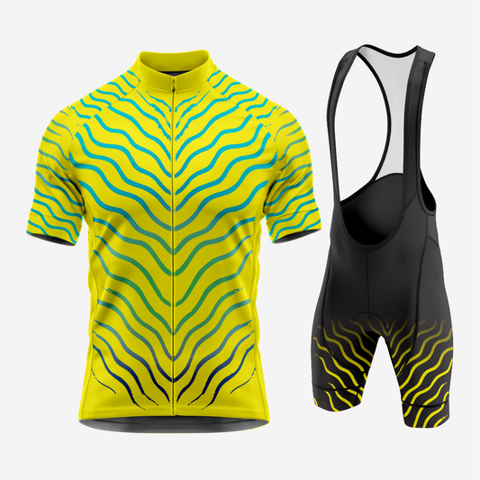 Road Bike Jersey & Bib Shorts – Gel‑Padded Bibs for Men