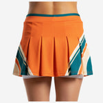 Custom Cheerleading Skirt in Orange - Athletic Performance Skirt