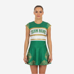 Personalized Cheer Competition Dress - Cheer Uniform in Green
