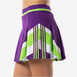 Custom Cheerleading Skirt - Knife Pleated Box Pleat Color Block Cheer Skirt