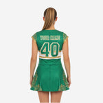 Personalized Cheer Competition Dress - Cheer Uniform in Green
