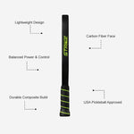 Custom Pickleball Paddle - Black Graphite Pickleball Racket - K2 Strike Paddle