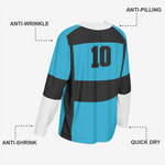 Custom Bondi Blue Ice Hockey Jersey – Pro Quality - K2 Sportswear | Custom Sports Uniforms & Apparels - K2 Sportswear