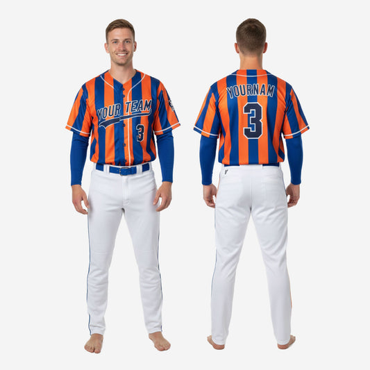 Personalized Baseball Uniform Set - Custom Jersey & Pants Team Uniform