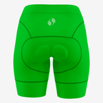 Personalized Green Women's Cycling Shorts - K2 Sportswear | Custom Sports Uniforms & Apparels - K2 Sportswear
