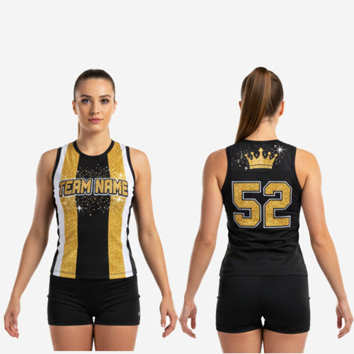 Sleeveless Personalized Cheerleading Shell Tops | Custom Team Uniforms | Sublimation Print