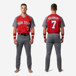Personalized Baseball Uniform Set - Custom Jersey Pants Sublimation Team Design