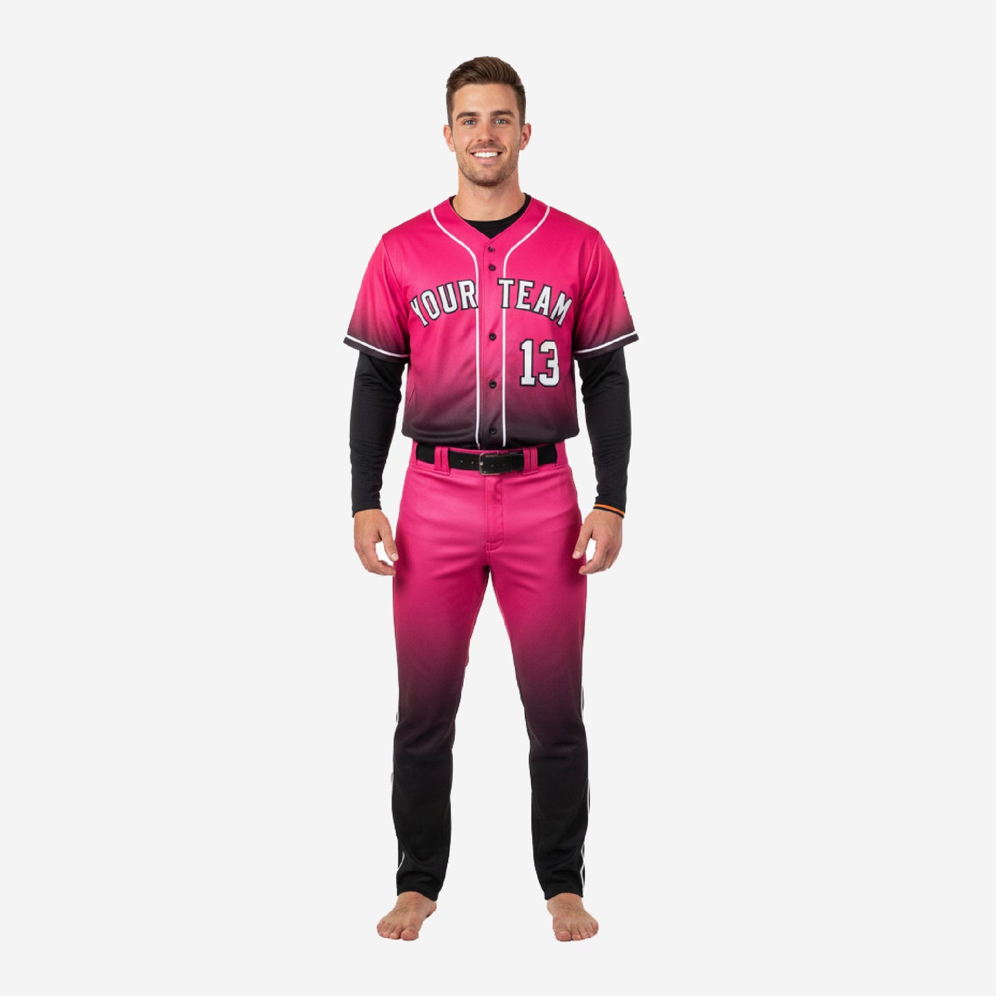 Personalized Baseball Uniform Set - Custom Jersey Pants Sublimation Team