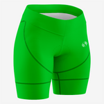 Personalized Green Women's Cycling Shorts - K2 Sportswear | Custom Sports Uniforms & Apparels - K2 Sportswear