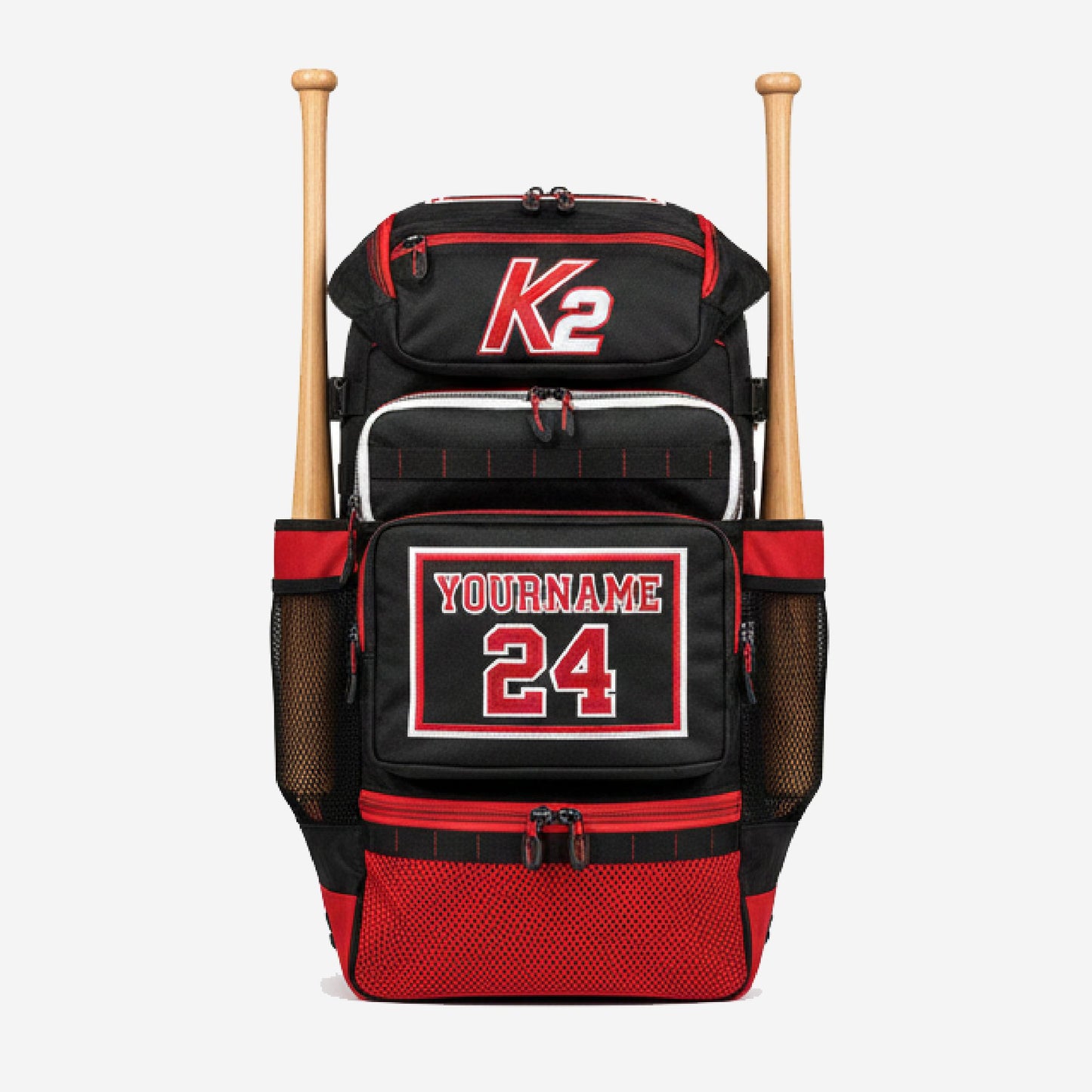 Personalized Baseball Bag - Custom Team Baseball Duffle Bag with Name