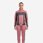 Custom Cheerleading Pink Warmup Set - Full Zip Jacket & Pants Team Name Design