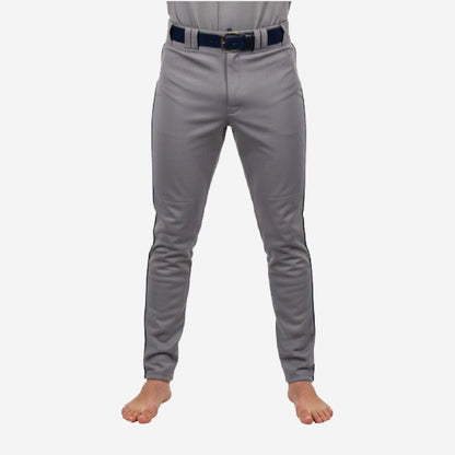 Custom Baseball Pants - Custom Team Colors Uniform Pants in Gray