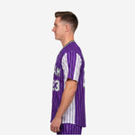 Personalized Baseball Jersey - Custom Pinstripe Sublimation Print Team Jersey