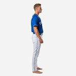 Custom Baseball Team Uniform in Blue/White - Jersey & Pants Custom Name Number Set