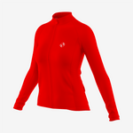 Premium Red Women's Long Sleeve Cycling Jersey - K2 Sportswear | Custom Sports Uniforms & Apparels - K2 Sportswear