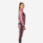 Custom Cheerleading Pink Warmup Set - Full Zip Jacket & Pants Team Name Design