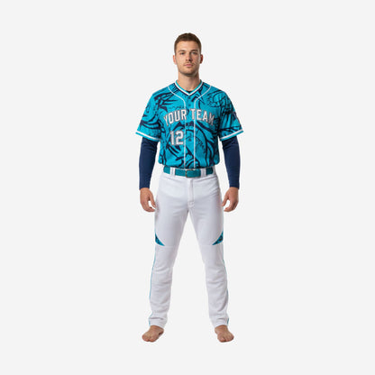 Personalized Baseball Uniform Set - Custom Jersey Pants Sublimation Team