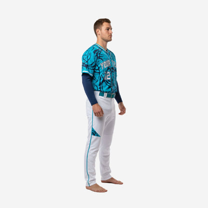 Personalized Baseball Uniform Set - Custom Jersey Pants Sublimation Team
