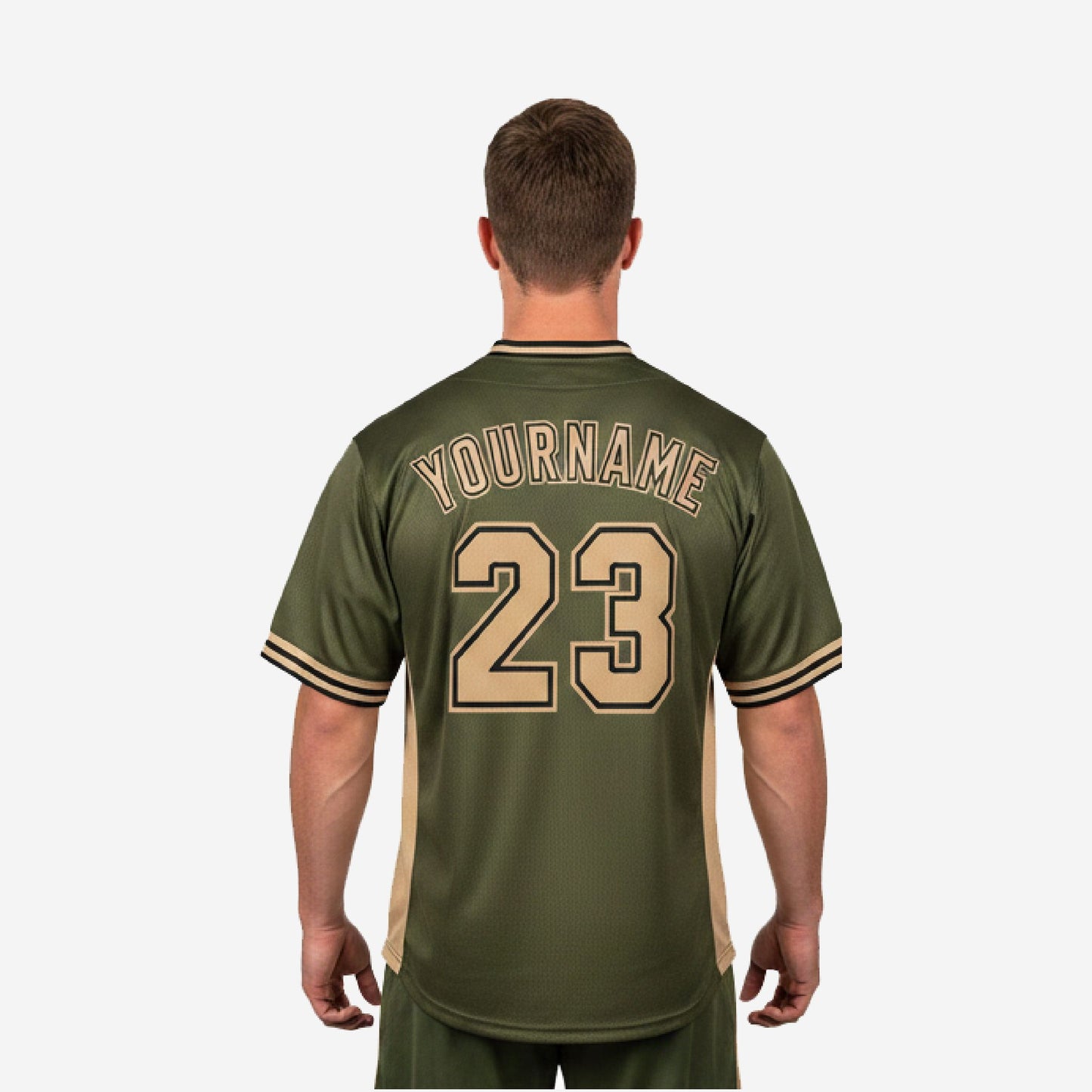 Custom Baseball Team Jersey - Full Button Baseball Jersey Custom Name & Number