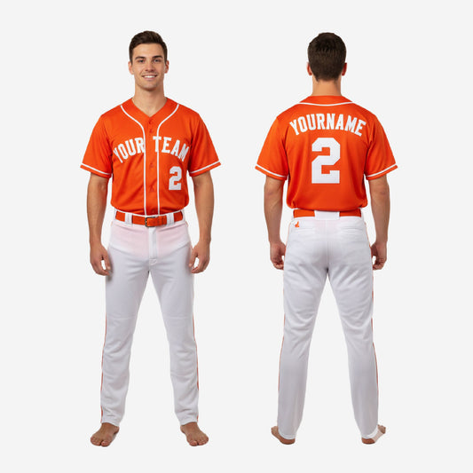 Personalized Baseball Uniform Set - Custom Jersey & Pants Team Uniform