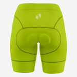 Personalized Apple Green Women's Cycling Shorts - K2 Sportswear | Custom Sports Uniforms & Apparels - K2 Sportswear