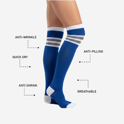 Personalized Cheer Knee High Socks - Custom Athletic Socks