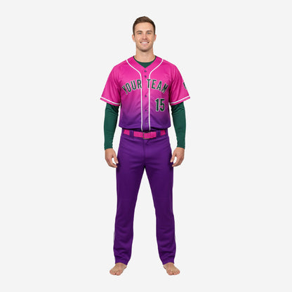 Custom Baseball Uniform - Complete Jersey Pants Set Team Name Number