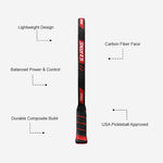 Custom Pickleball Paddle - Graphite Pickleball Racket in Black - K2 Strike Paddle