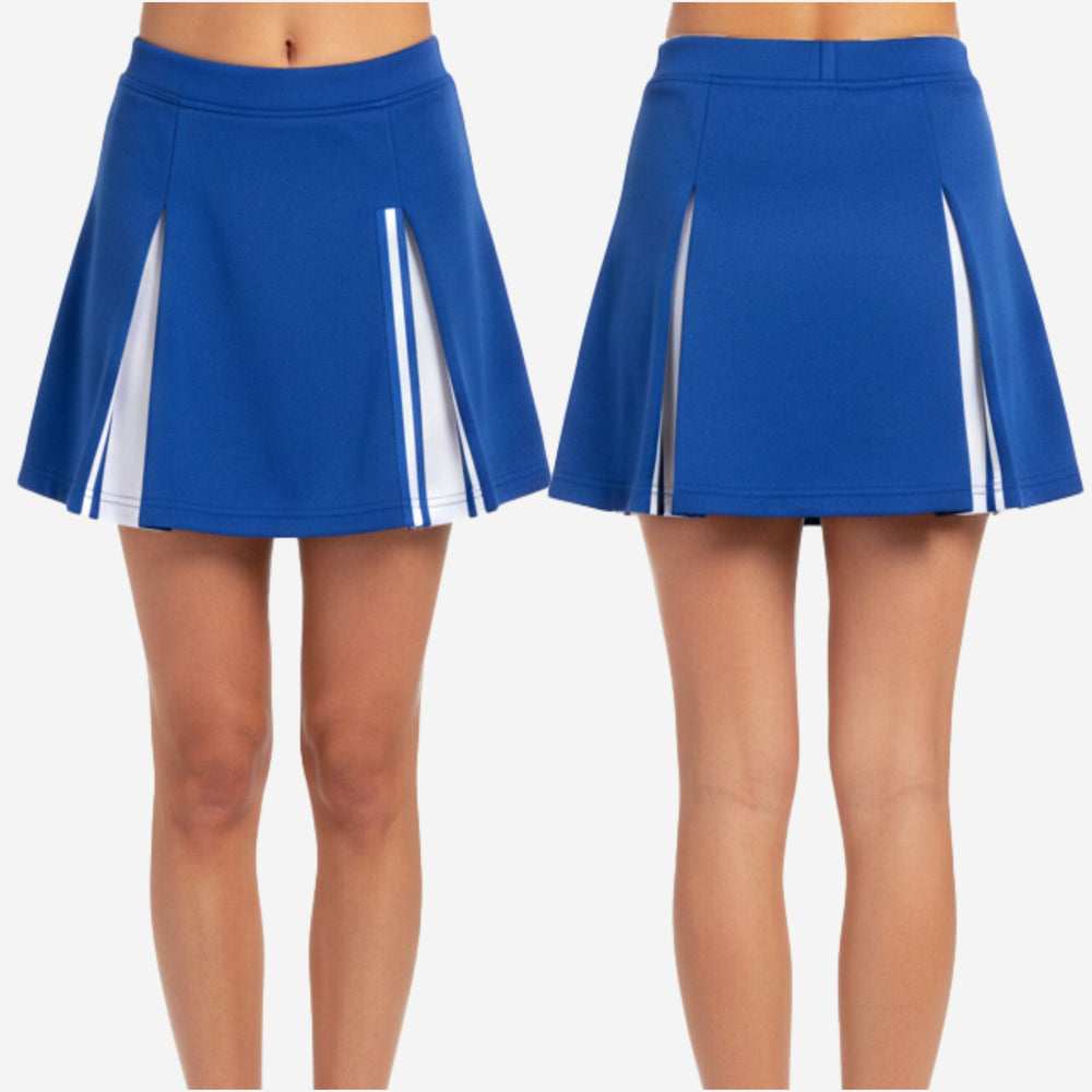 Custom Cheerleading Skirt - Blue Cheer Skirt Team Design
