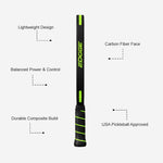 Personalized Pickleball Paddle - Custom Design Carbon Fiber Edge Racket
