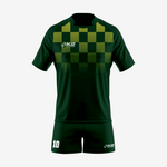 Customized Rugby Uniform Set in Dark Green - K2 Sportswear | Custom Sports Uniforms & Apparels - K2 Sportswear