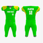 Custom Paris Green American Football Uniform – Men & Women - K2 Sportswear | Custom Sports Uniforms & Apparels - K2 Sportswear