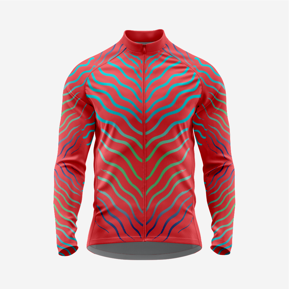 Men’s Long Sleeve Bicycle Jersey Quick‑Dry Set
