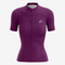 Women's Dark Brown Short Sleeve Cycling Jersey