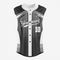 Custom Black Sleeveless Full Button Softball Jersey – Pro Fit