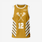 Custom Men's Golden Lacrosse Pinnie