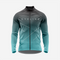 Men’s Bondi Blue Long Sleeve Cycling Jersey for Road Riders