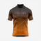 Men’s Cycling Short Sleeve Jersey Performance Road Bike Apparel - Dark Orange