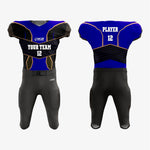 Custom Black/Indigo American Football Jersey/Kit – Unisex - K2 Sportswear | Custom Sports Uniforms & Apparels - K2 Sportswear