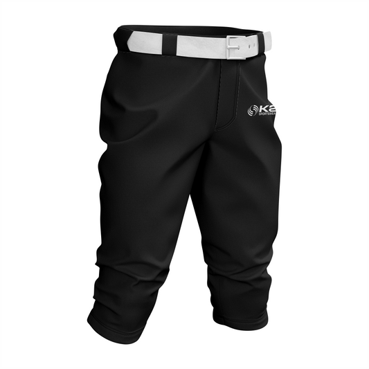 Pro-Quality Black Baseball Knicker Pant – Play Like a Champ