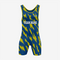 Custom Wrestling Gear – Blue/Yellow Singlet for Champions