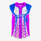 Personalized Magenta/Blue Sleeveless Full Button Softball Jersey – Pro Fit