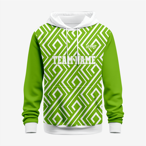 Lime Green Custom Wrestling Hoodie – Personalized Team Gear - K2 Sportswear | Custom Sports Uniforms & Apparels - K2 Sportswear