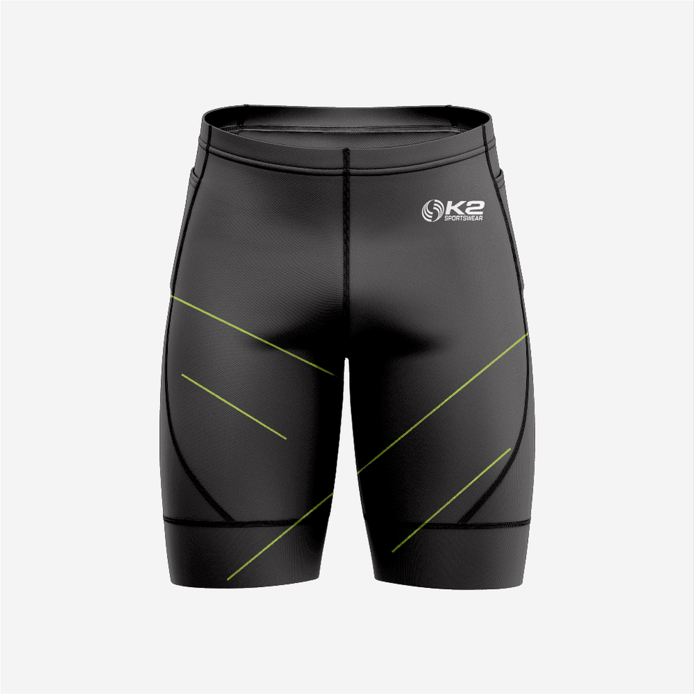 Advanced Padded Men's Cycling Shorts Black Road Riding Apparel