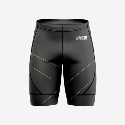 Advanced Padded Men's Cycling Shorts Black Road Riding Apparel - K2 Sportswear | Custom Sports Uniforms & Apparels - K2 Sportswear