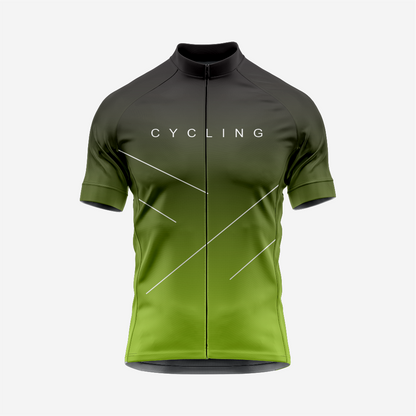 Men’s Cycling Jersey and Shorts Set – Road Bike Clothing Olive