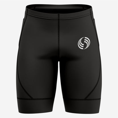 Personalized Men's Cycling Shorts in Black