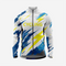 Breathable Men’s Light Gray Long Sleeve Cycling Jersey with Pockets